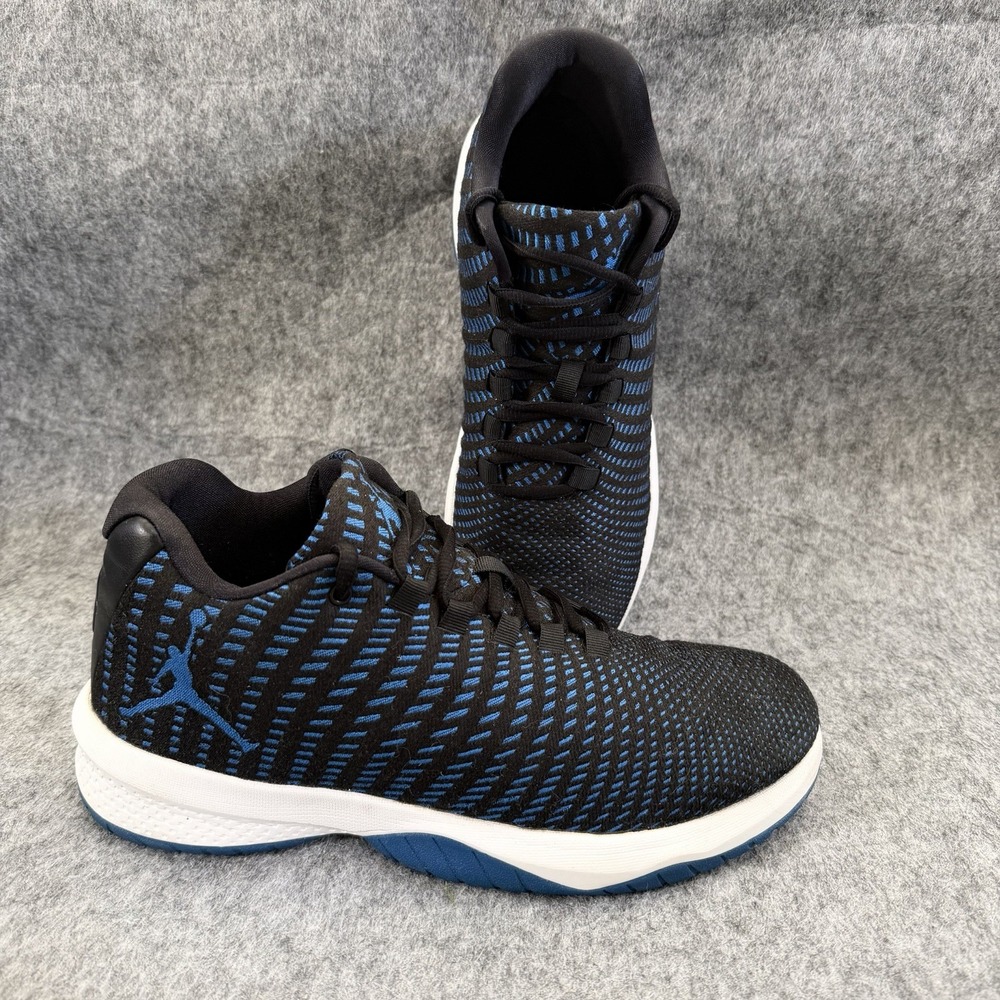 Jordan B.Fly Men's 10 Soar Blue Black Knit Basketball Sneakers 881444-007 2016
